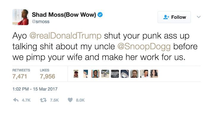 Bow-Wow-Melania-Trump